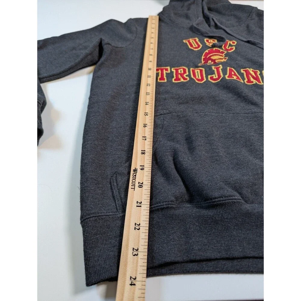 SC Apparel Authentic USC Women Gray Sweatshirt Size M